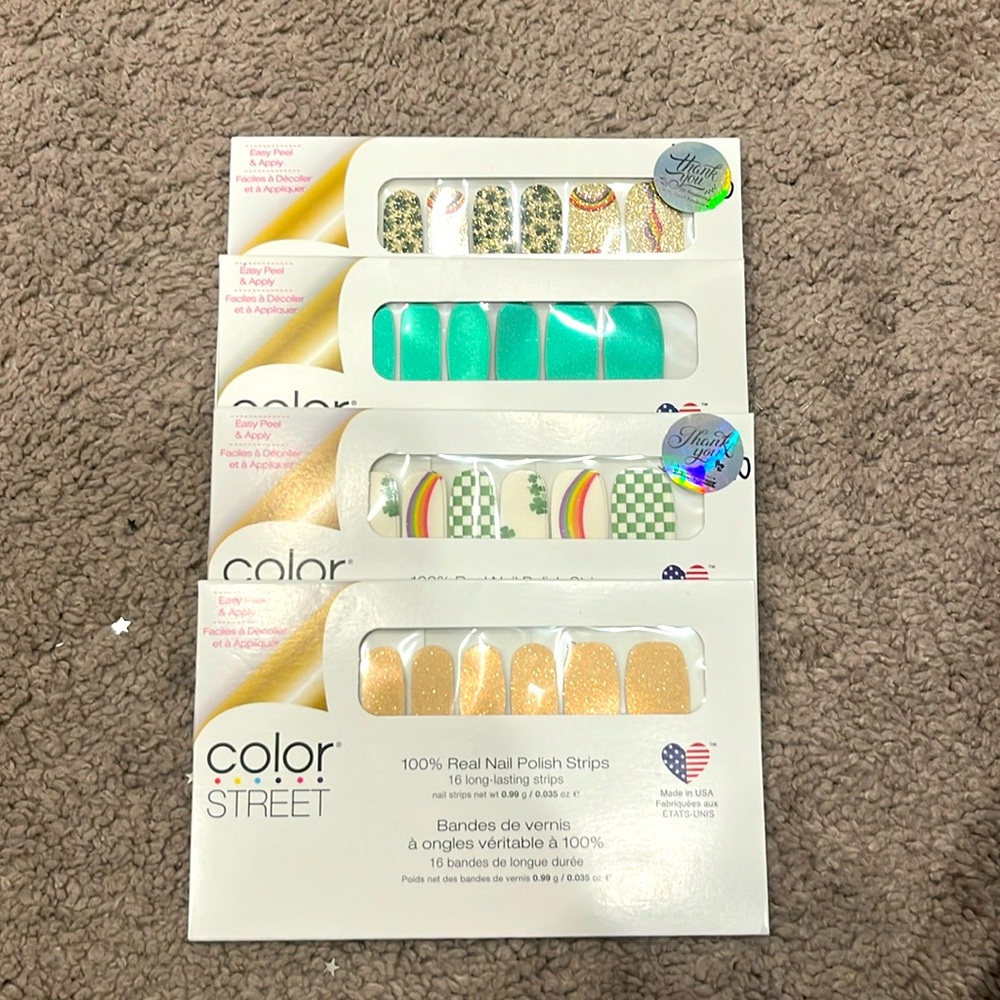 St. Patrick’s Day ColorStreet Sets